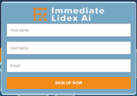 Inscrição Immediate Lidex Ai