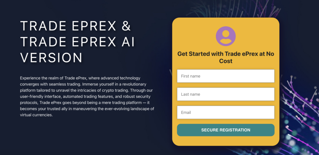 Trade ePrex - main