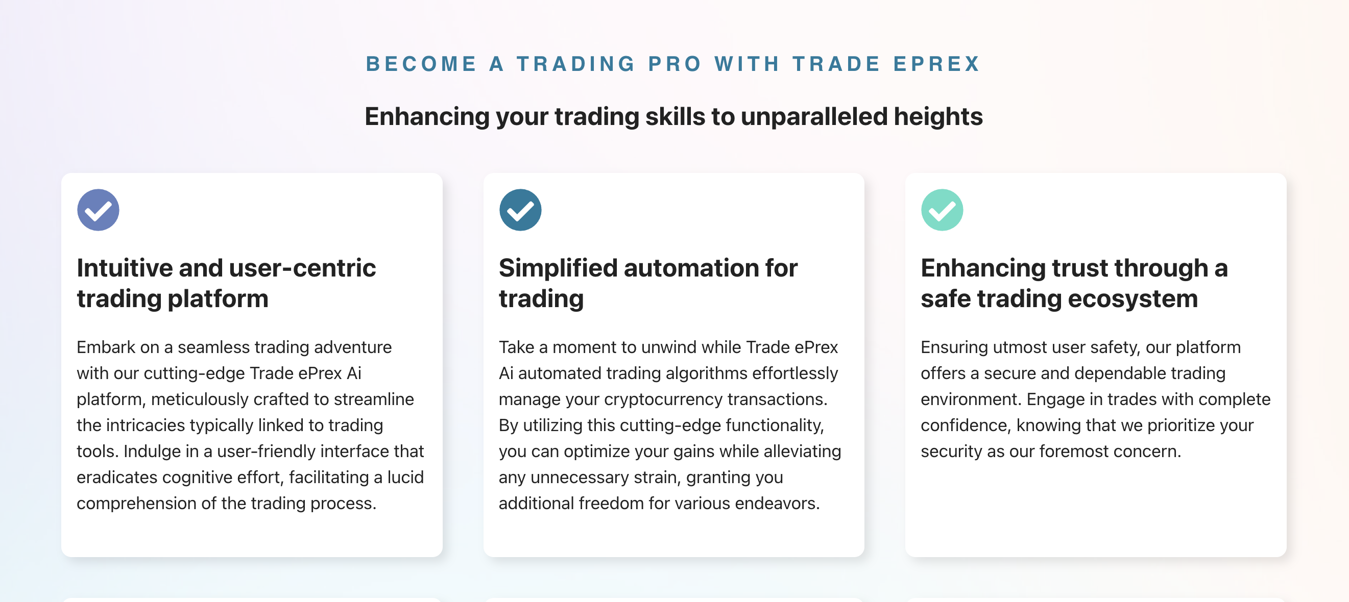 Trade ePrex  