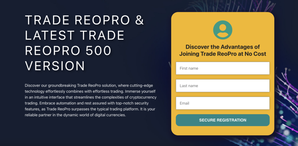 Trade ReoPro Ai - main
