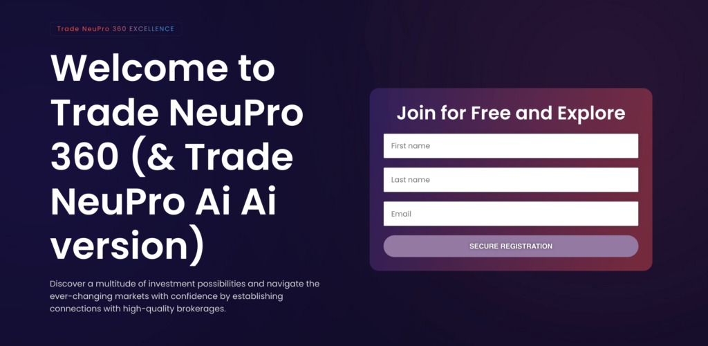 Trade NeuPro 360 (Pro) - main