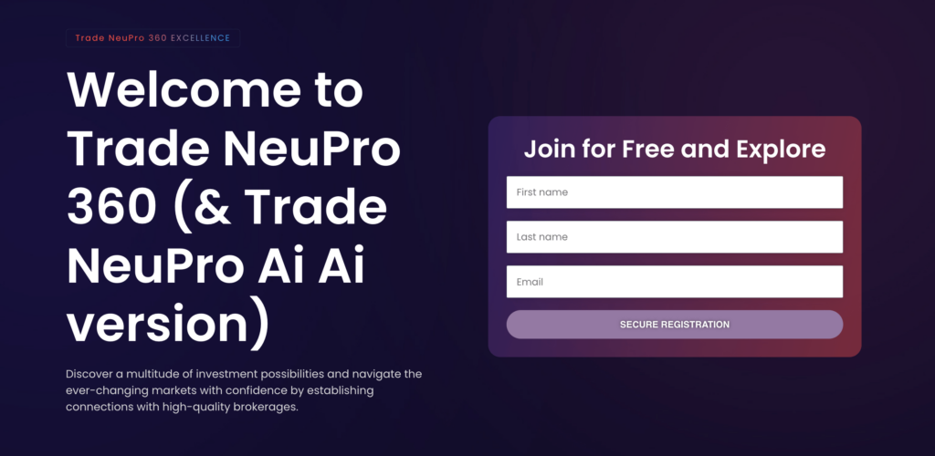 Streamline Your Trading with Trade Neupro 3.0 (Model 360) The Smart Way to Trade