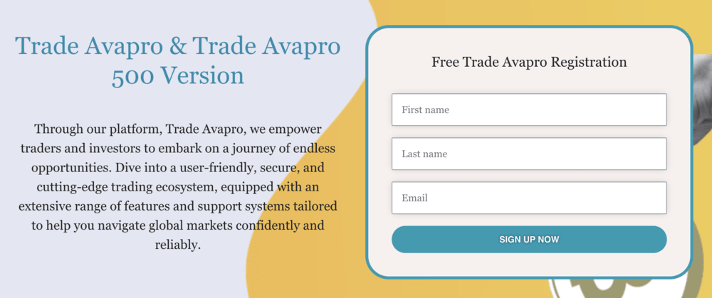 Trade Avapro Ai main