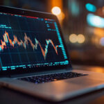 Trading Laptop on Urban Table
