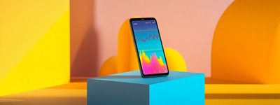 Abstract Colorful Trading App Abstract Colorful Trading App