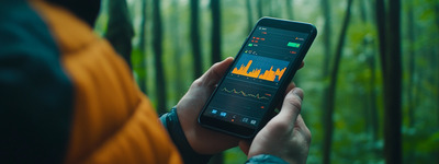 Stock Market Mobile Display Stock Market Mobile Display
