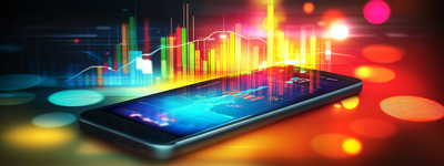 Luci vivide del grafico di trading Vivid Trading Graph Lights