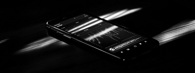 Trading Graph on Phone Trading Graph on Phone